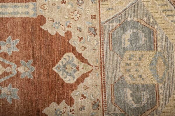 Fine Chob Rang Prayer Rug 147cm x 88cm / 4'10'' x 2'11'' - Image 6