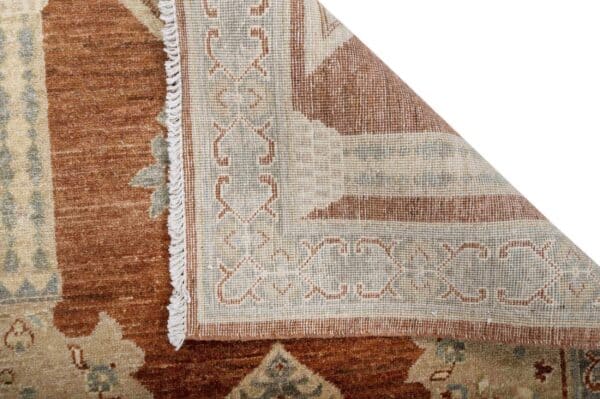 Fine Chob Rang Prayer Rug 147cm x 88cm / 4'10'' x 2'11'' - Image 8