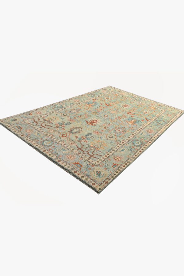 Oushak 295cm x 199cm / 9ft 8in x 6ft 6in - Image 7