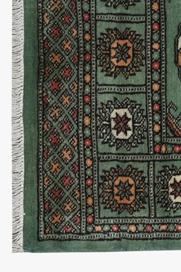 Pakistan Bokhara Runner 296cm x 77cm / 9ft 8in x 2ft 6in - Image 2