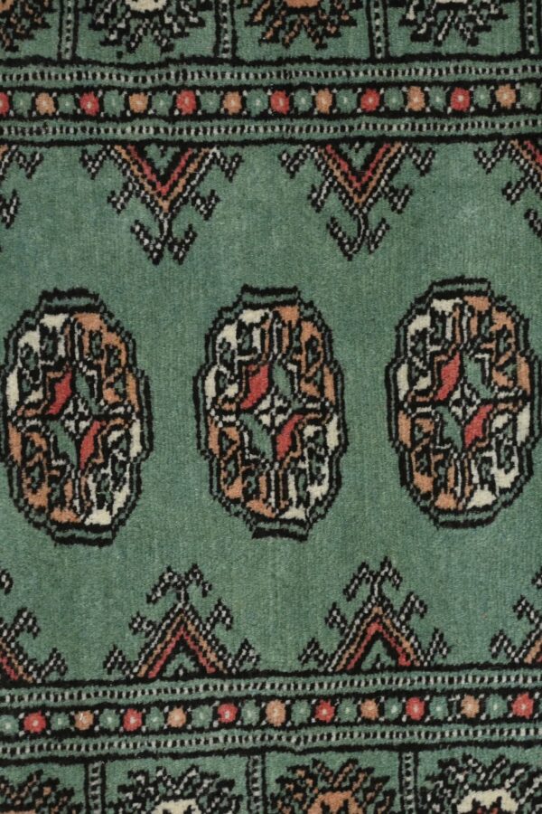 Pakistan Bokhara Runner 296cm x 77cm / 9ft 8in x 2ft 6in - Image 3