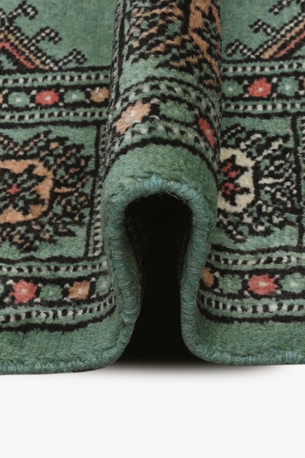Pakistan Bokhara Runner 296cm x 77cm / 9ft 8in x 2ft 6in - Image 4