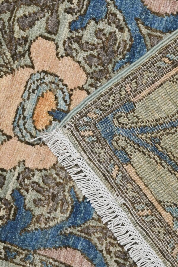 Arts and Crafts Chob Rang Runner 291cm x 74cm / 9ft 6in x 2ft 5in - Image 5