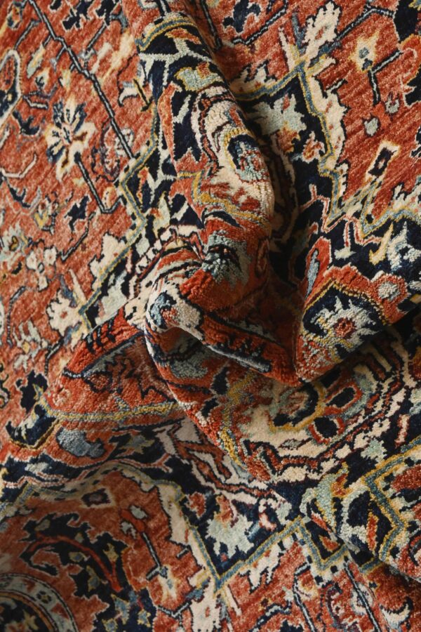 Afghan Chob Rang Rug 231cm x 160cm / 7ft 7in x 5ft 3in - Image 5