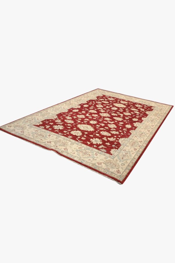 Ziegler Handknotted Afghan Rug 231cm x 170cm / 7ft 7in x 5ft 7in - Image 5