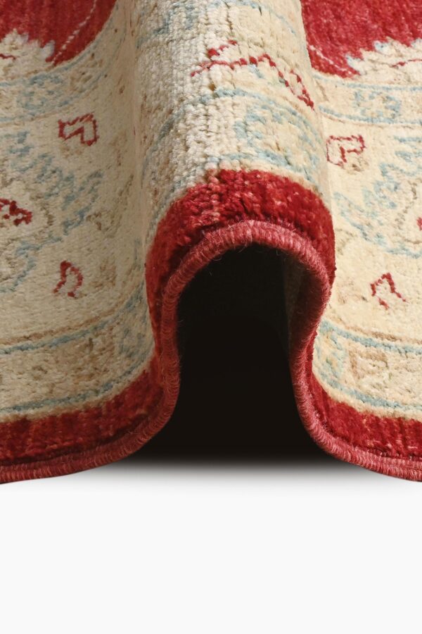 Ziegler Handknotted Afghan Rug 231cm x 170cm / 7ft 7in x 5ft 7in - Image 4