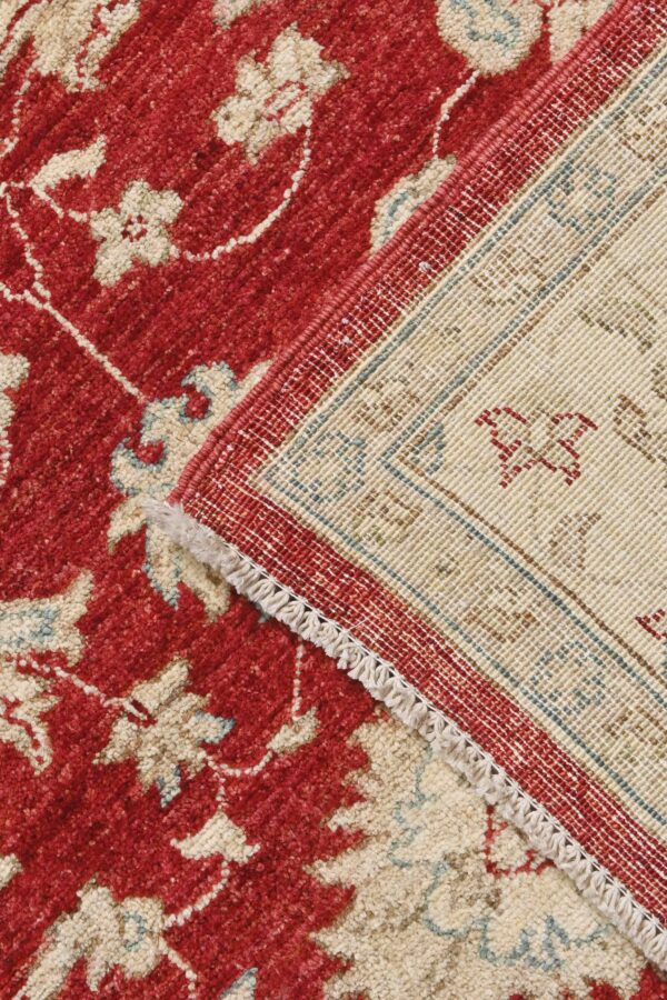 Ziegler Handknotted Afghan Rug 231cm x 170cm / 7ft 7in x 5ft 7in - Image 7