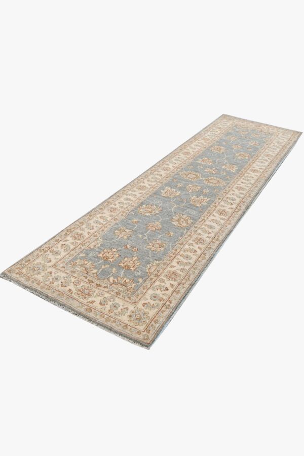 Afghan Ziegler Runner 251cm x 70cm / 8ft 3in x 2ft 4in - Image 7