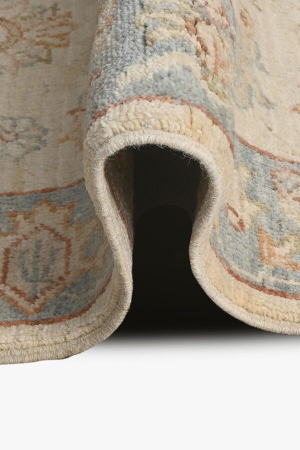 Handknotted Afghan Ziegler Runner 188cm x 61cm / 6ft 2in x 2ft / Wool - Image 4