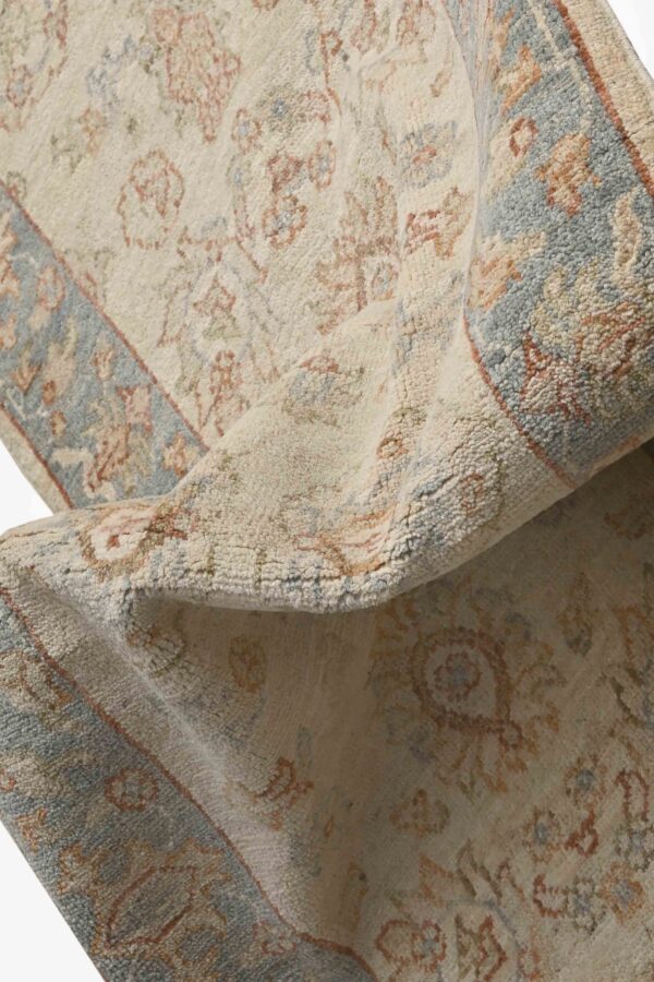 Handknotted Afghan Ziegler Runner 188cm x 61cm / 6ft 2in x 2ft / Wool - Image 5