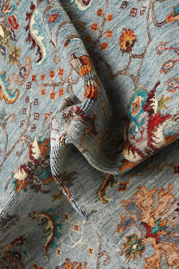 Sultani Handknotted Afghan Rug 301cm x 209cm / 10ft 10in x 6ft 10in - Image 5