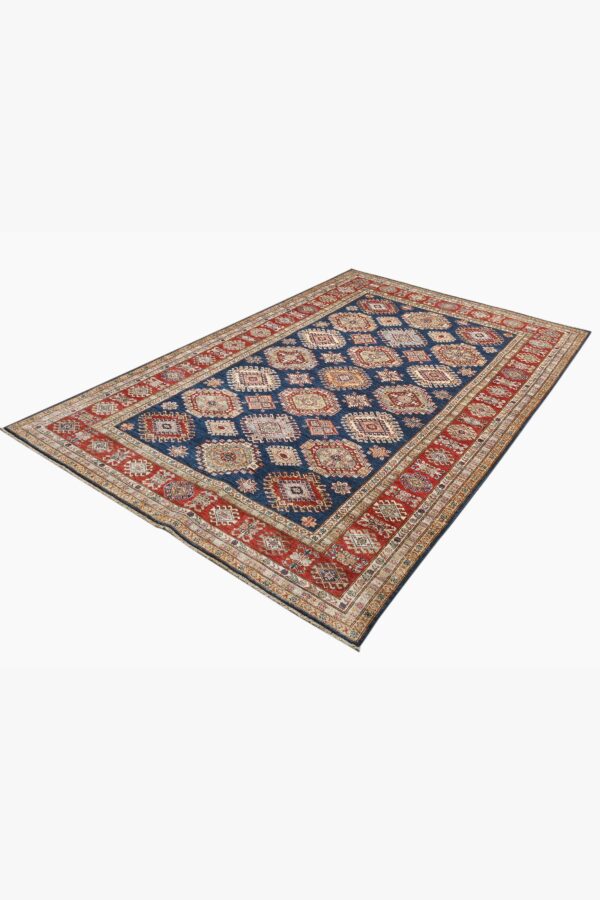 Afghan Fine Kazak Rug 295cm x 195cm / 9ft 8in x 6ft 5in - Image 7