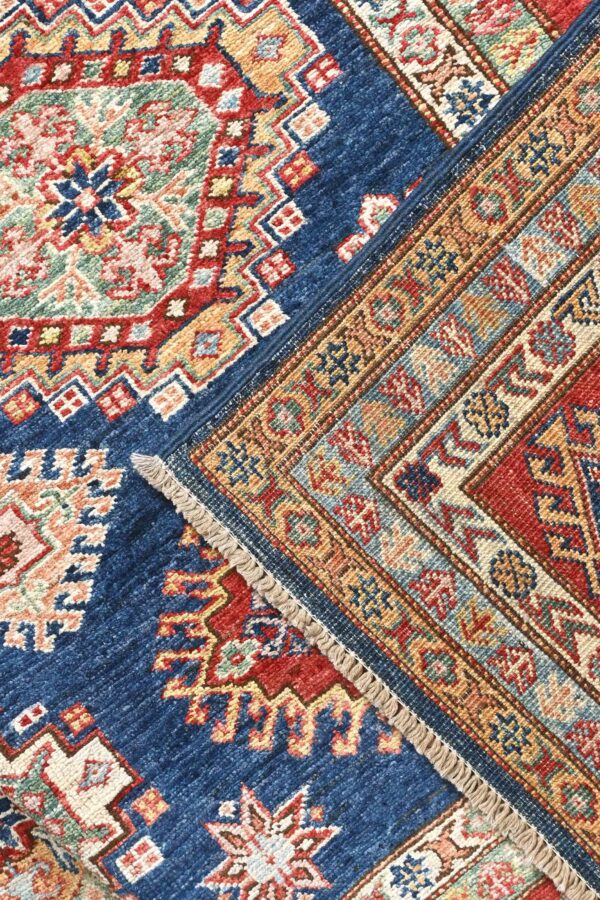 Afghan Fine Kazak Rug 295cm x 195cm / 9ft 8in x 6ft 5in - Image 6