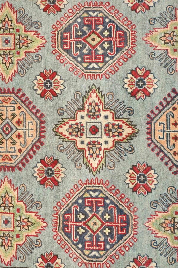 Village Kazak Rug 204cm x 148cm / 6ft 8in x 4ft 10in - Image 3
