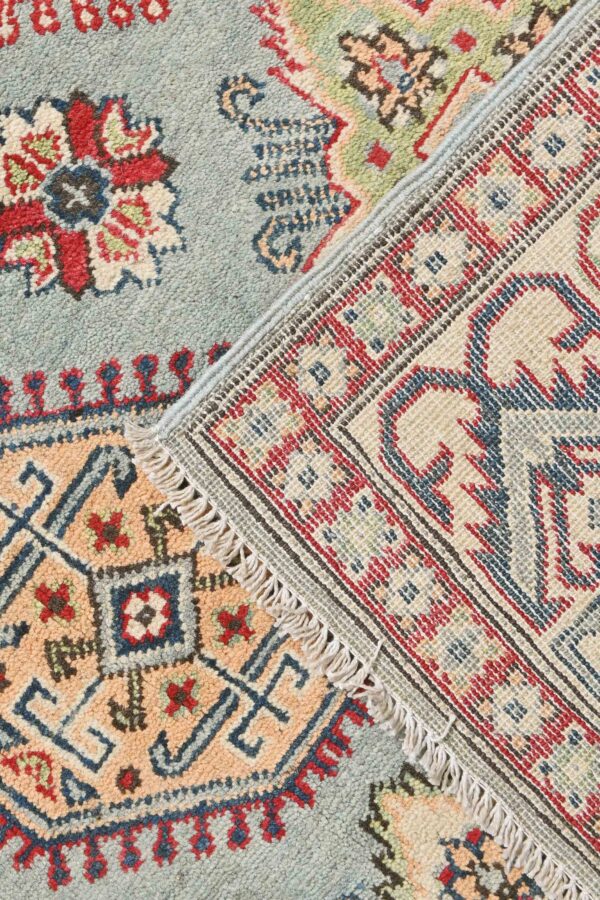 Village Kazak Rug 204cm x 148cm / 6ft 8in x 4ft 10in - Image 6