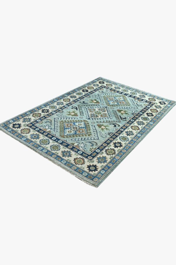 Afghan Village Kazak 145cm x 101cm / 4ft 9in x 3ft 3in - Image 7