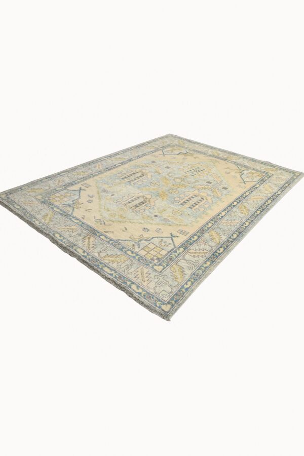 Afghan Abshar Rug 179x234cm / 5'10''x 7'8'' - Image 7