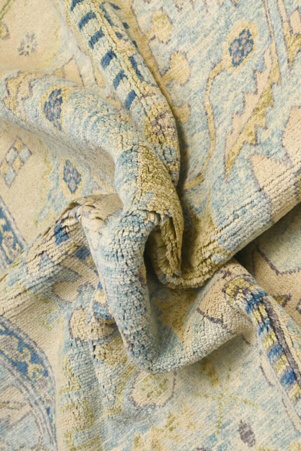 Afghan Abshar Rug 179x234cm / 5'10''x 7'8'' - Image 5