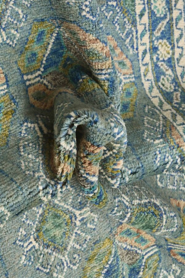 Afghan Abshar Rug 168cm x 112cm / 5ft 6in x 3ft 8in - Image 6