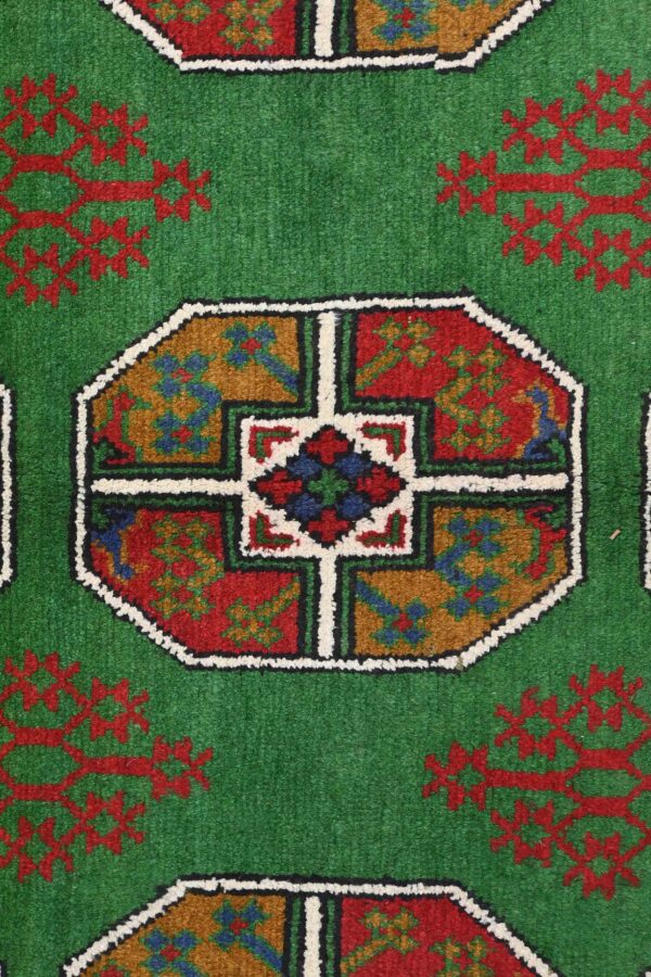 Afghan Aqchae Handknotted Rug 284cm x 199cm /  9ft 4in x 6ft 6in - Image 3
