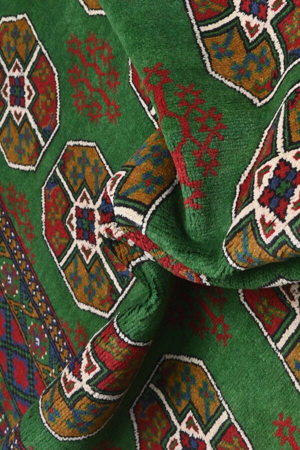 Afghan Aqchae Handknotted Rug 284cm x 199cm /  9ft 4in x 6ft 6in - Image 5