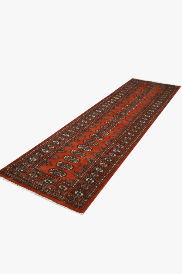 Bokhara Runner 279cm x 77cm / 9ft 2in x 2ft 6in - Image 6