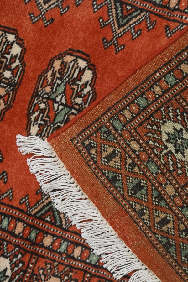 Bokhara Runner 279cm x 77cm / 9ft 2in x 2ft 6in - Image 5