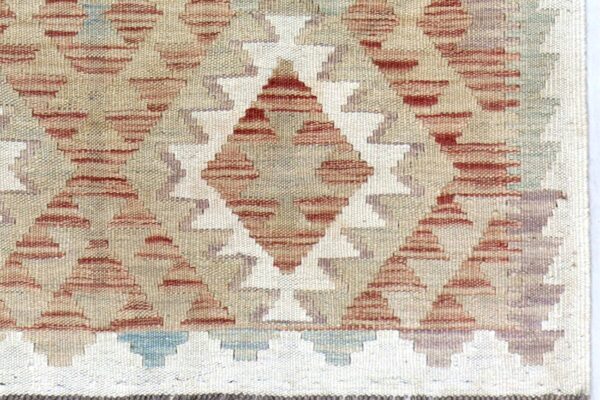 Afghan Kilim Rug 148cm x 100cm / 4ft 10in x 3ft 3in - Image 3
